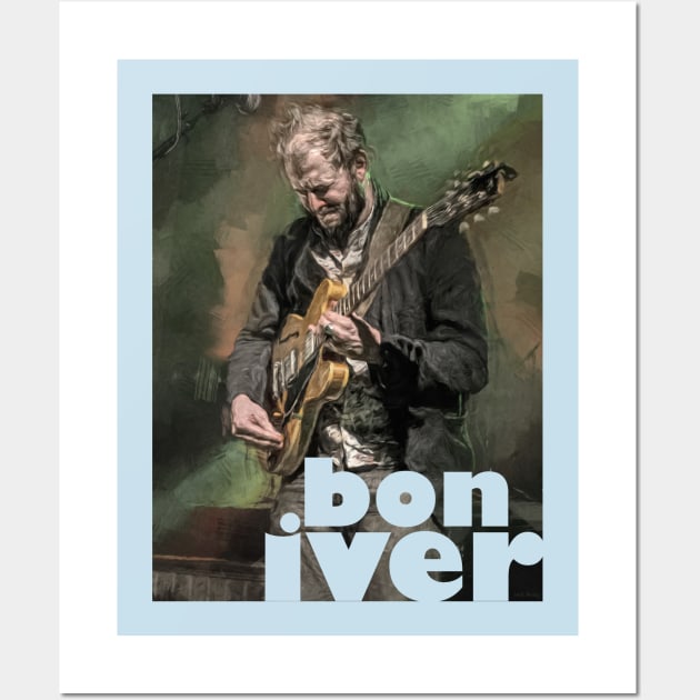 Justin Vernon Wall Art by IconsPopArt